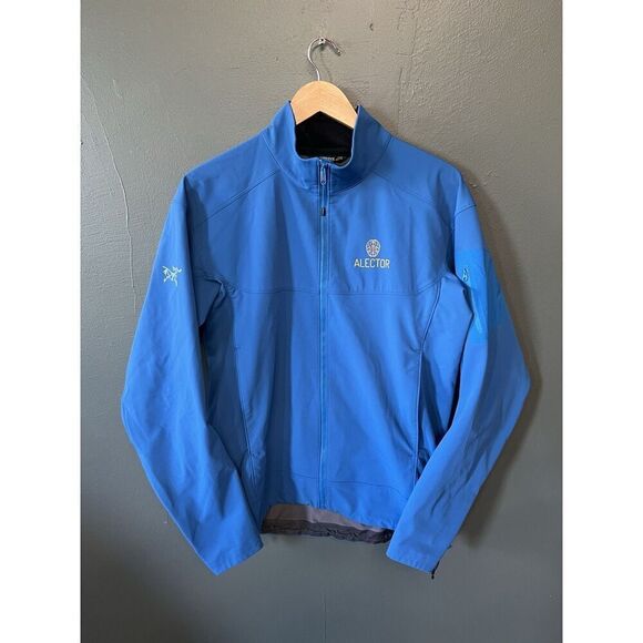 Arc'teryx Men's EPSILON LT JACKET Blue Alector LOGO Sz Large - Picture 1 of 3